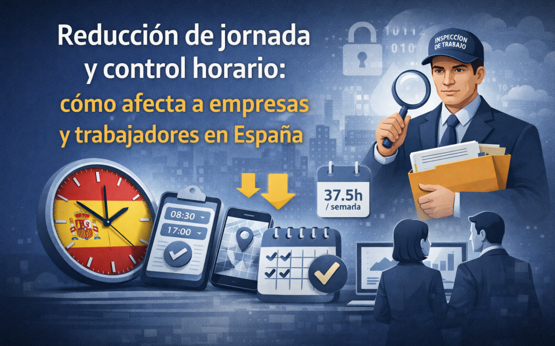 Reducción de jornada y control horario en España: qué cambia