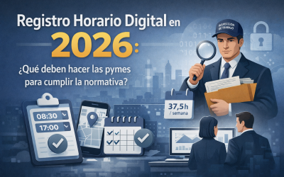 Registro horario digital en 2026 para pymes: guía para cumplir